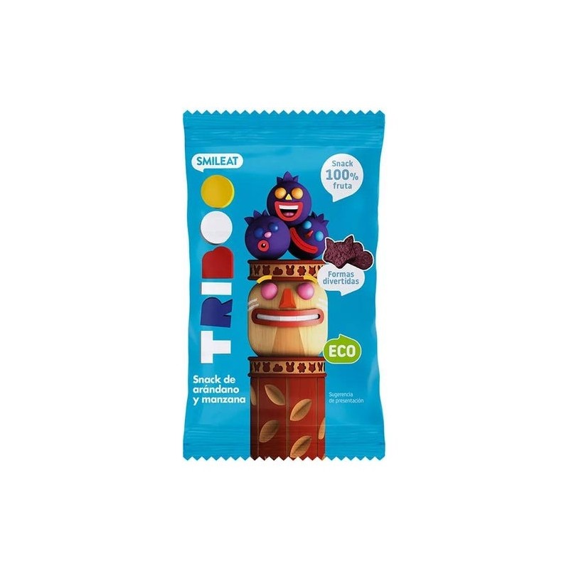 Smileat Snack Arándano Manzana Eco 25G