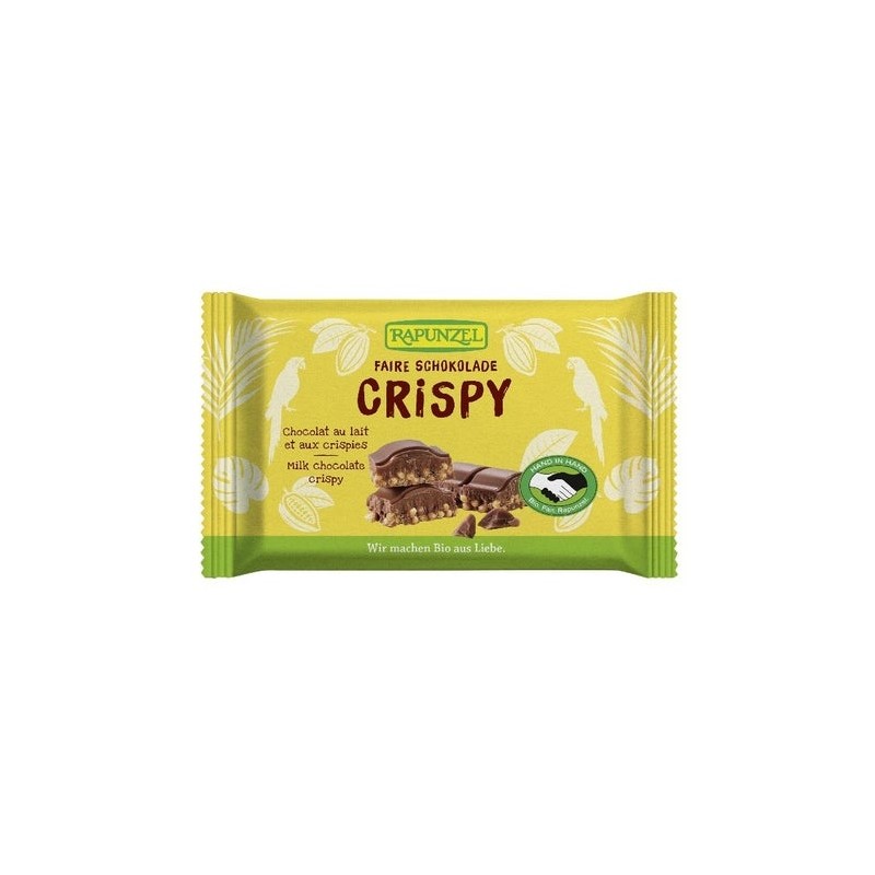 Rapunzel Crispy Snack Chocolate 100G