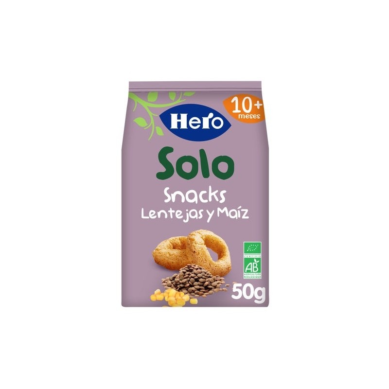 Hero Baby Solo Eco Snack Lentejas 50G