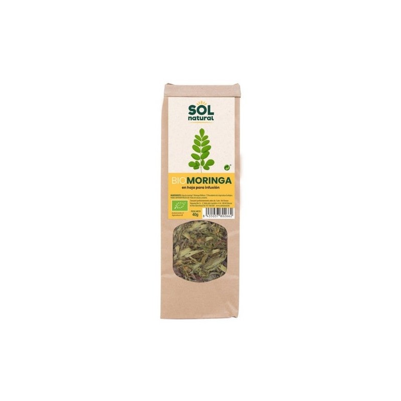 Solanatural Moringa En Hoja Para Infusion Bio 40G