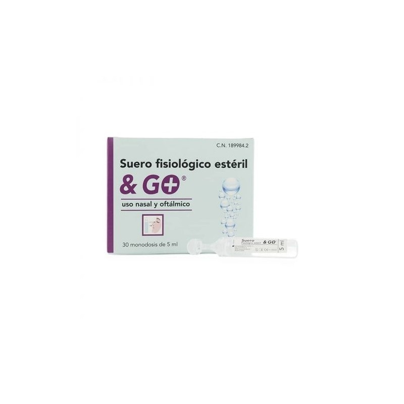 & Go Suero Fisiológico Estéril 30X5Ml