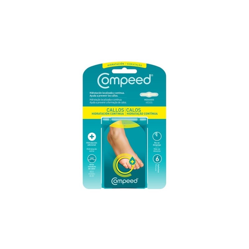 Compeed Callos Hidratación Continua 6Und