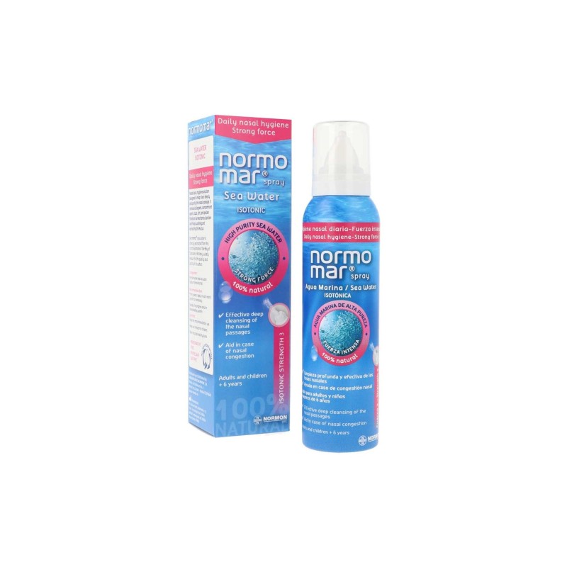 Normomar Spray Nasal Higiene Fuerza Intensa 120Ml