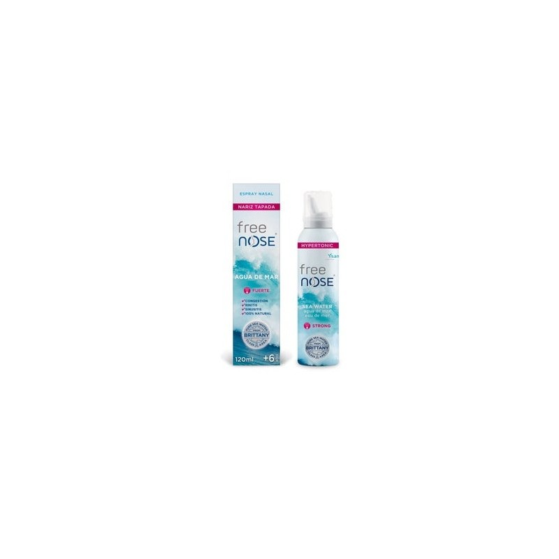 Freenose Hypertonic Sea Water Fuerte Spray Nasal 120Ml