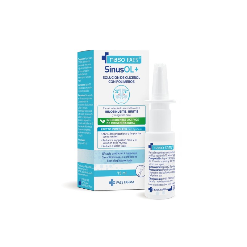 Naso Faes Sinusol + Spray Nasal 15Ml