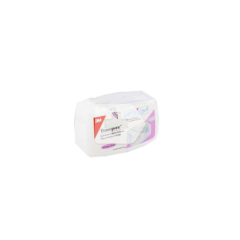 Transpore Esparadrapo Blanco  5X2,5 Port