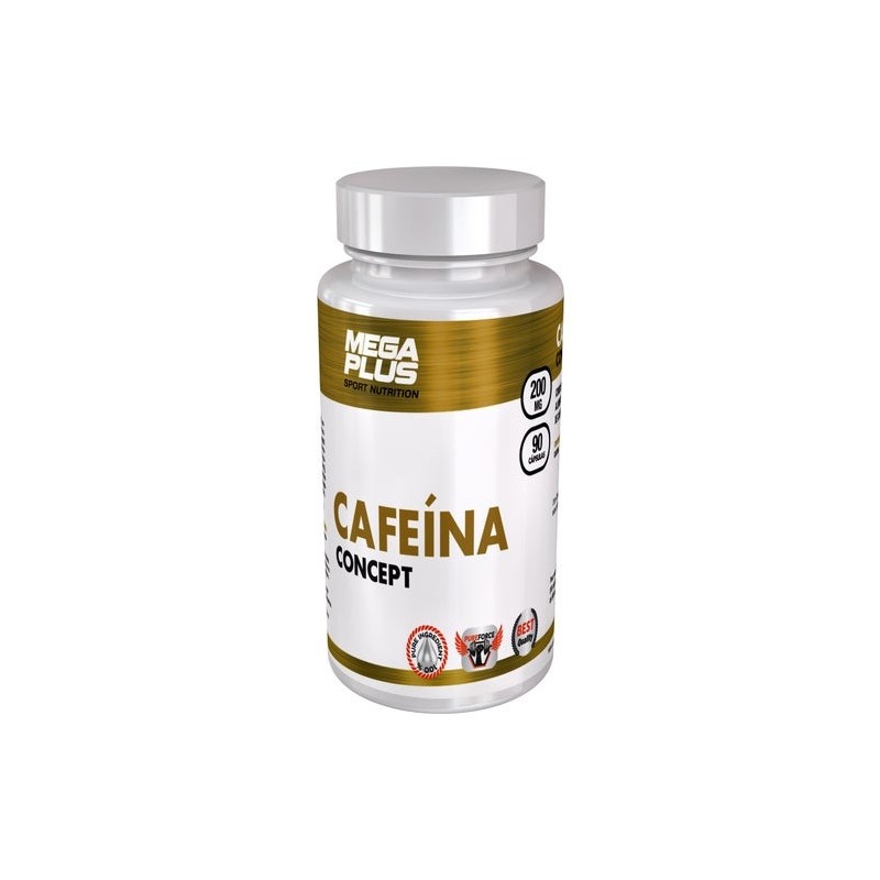 Mega Plus Cafeina Concept 200 Mg 90 Capsulas