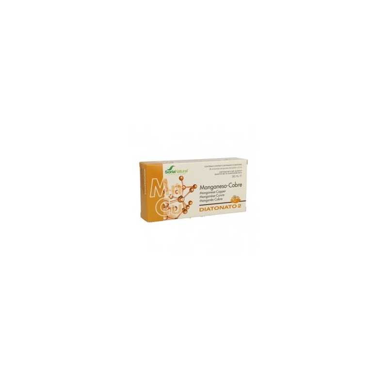 Soria Natural Diatonato 2 Manganeso Cobre 28X2Ml