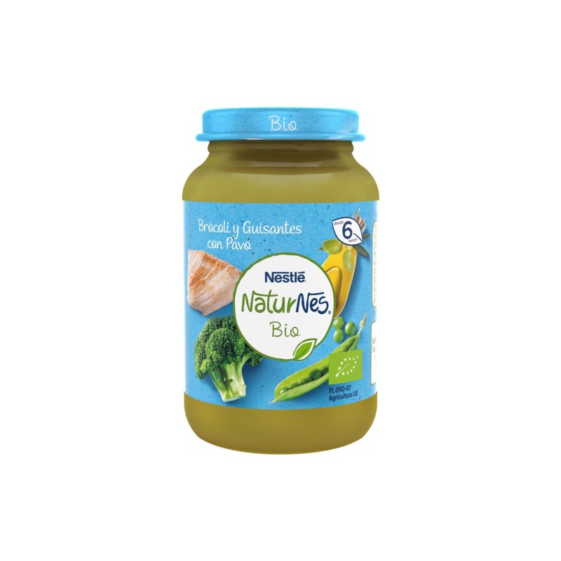 Geber Organic Brocoli Guisant 190Gr