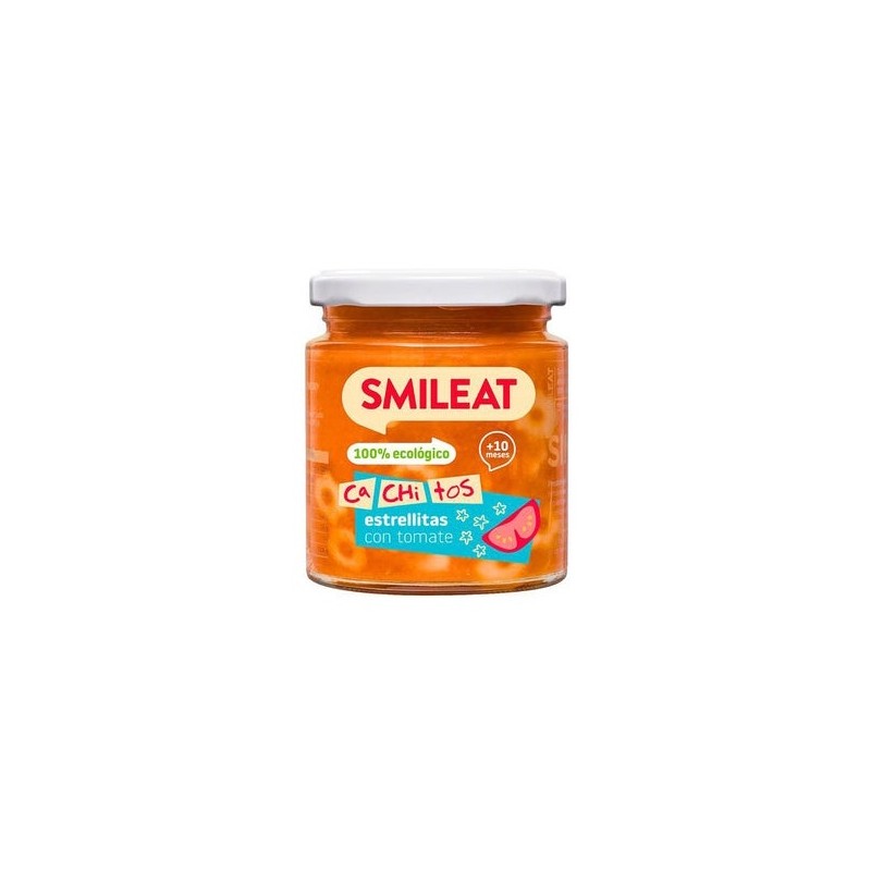 Smileat Potito Cachitos Estrellitas Con Tomate Eco 230G