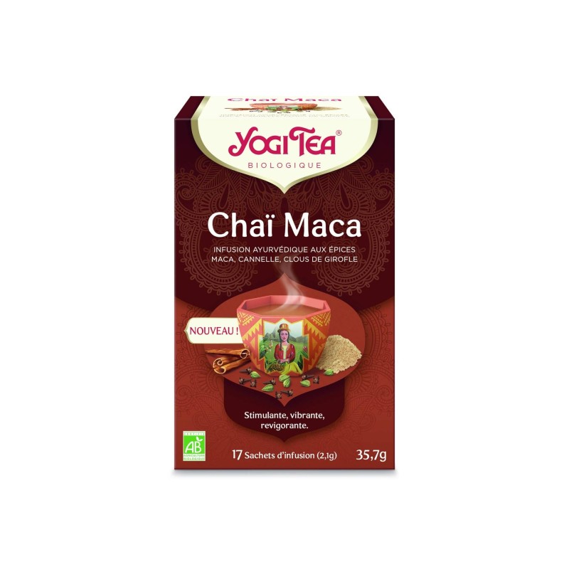 Yogi Tea Chai Maca 17Uds