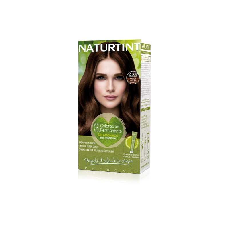 Naturtint Tinte De Cabello 4.35 Marron Capuchino Intenso 1Ud