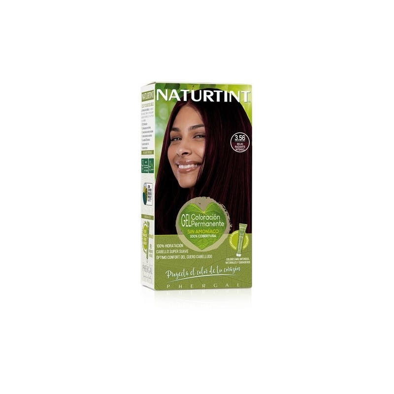 Naturtint Tinte De Cabello 3.56 Rojo Radiante Intenso 1Ud