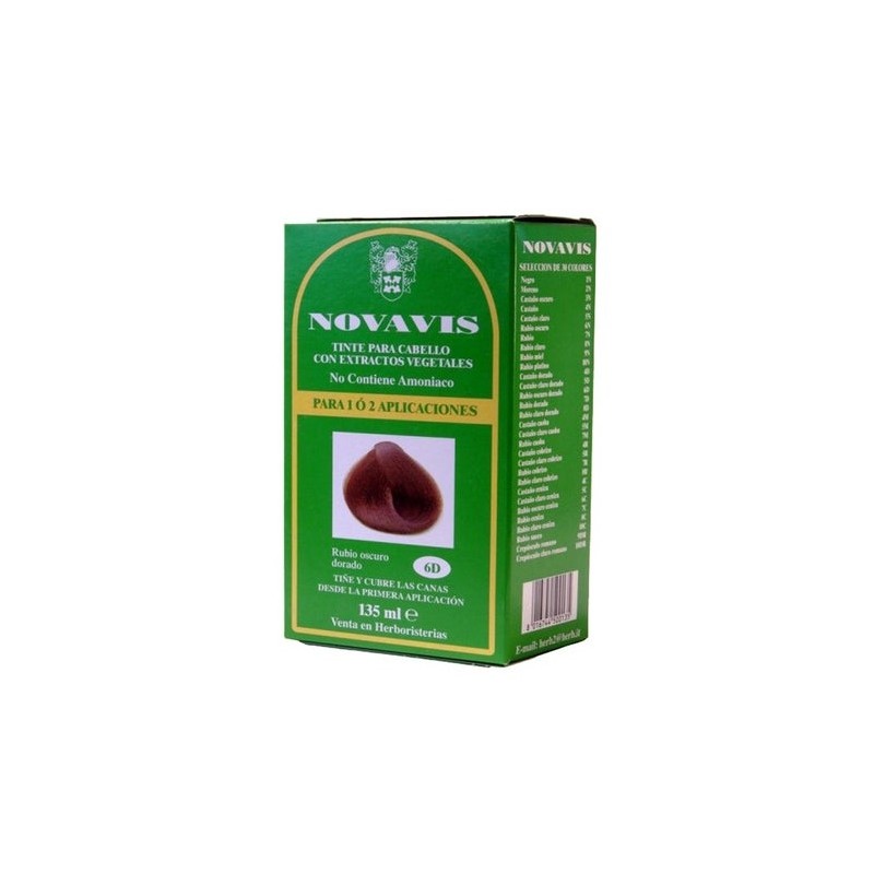 Novavis Rubio Oscuro Dorado 135Ml