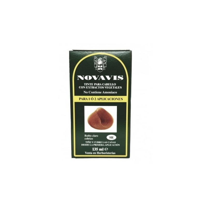 Novavis Tinte Rubio Claro Cobrizo 8R 135Ml