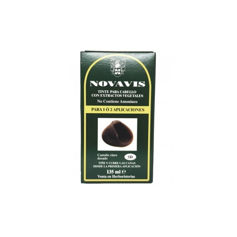 Novavis Tinte Castaño Claro Dorado 5D 135Ml