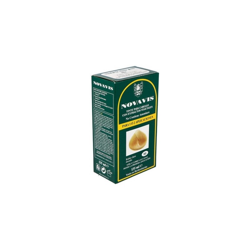 Novavis Tinte 8D Rubio Claro Dorado 135Ml