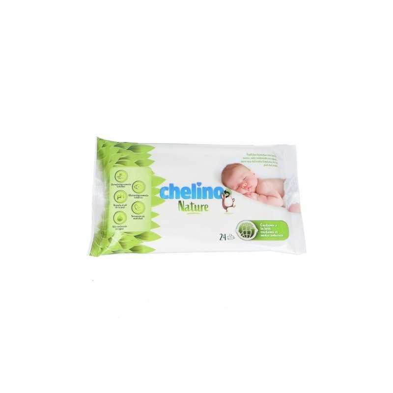 Chelino Nature Toallitas Infantil 24 Und