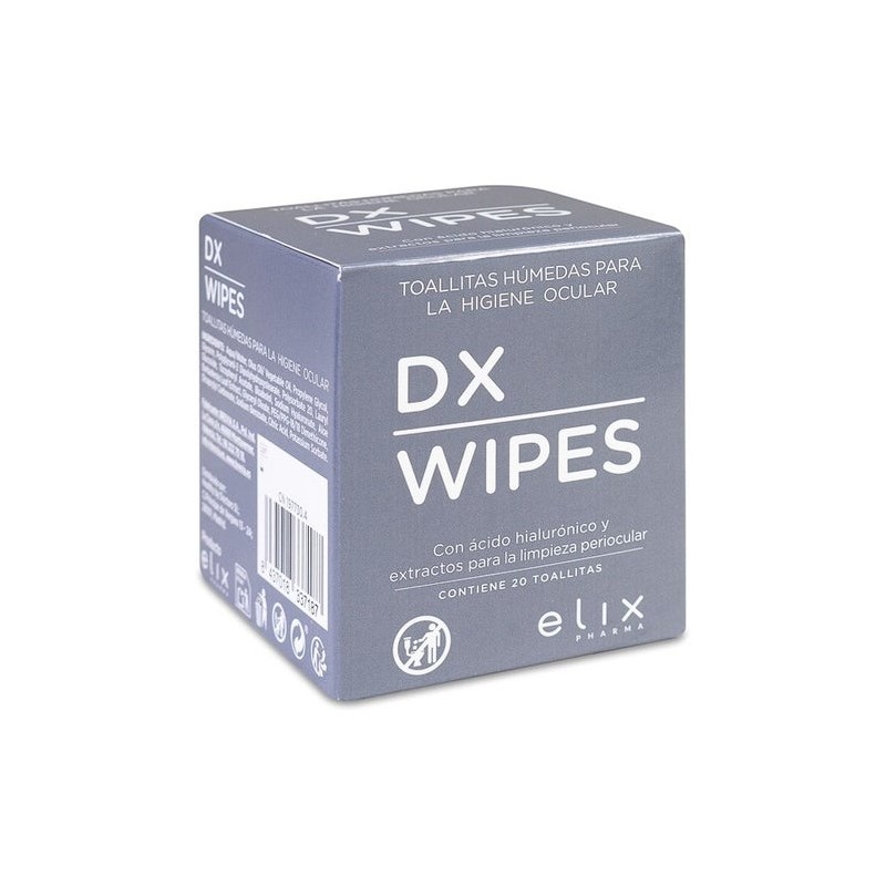 Dx Wipes 20 Toallitas Humedas