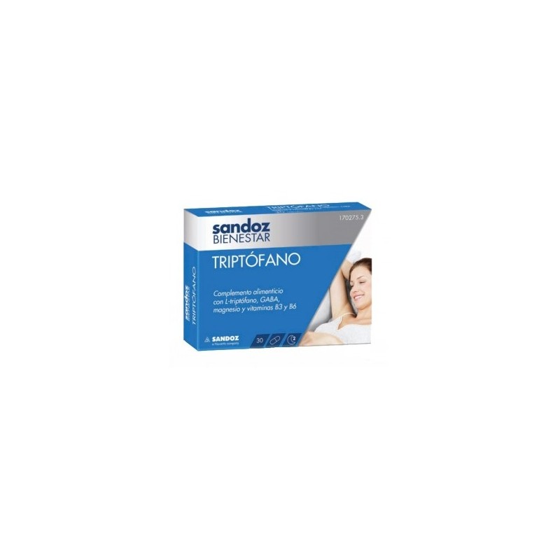 Sandoz Bienestar Triptofano 30 Cápsulas