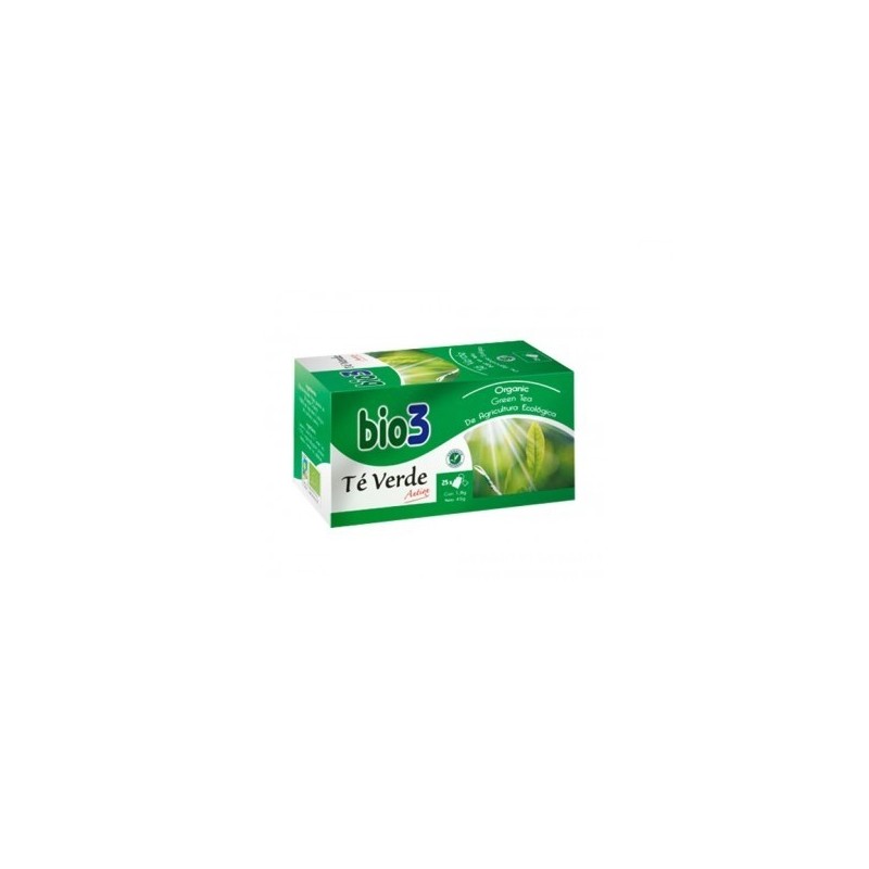 Bio3 Té Verde Ecológico 25 Bolsitas