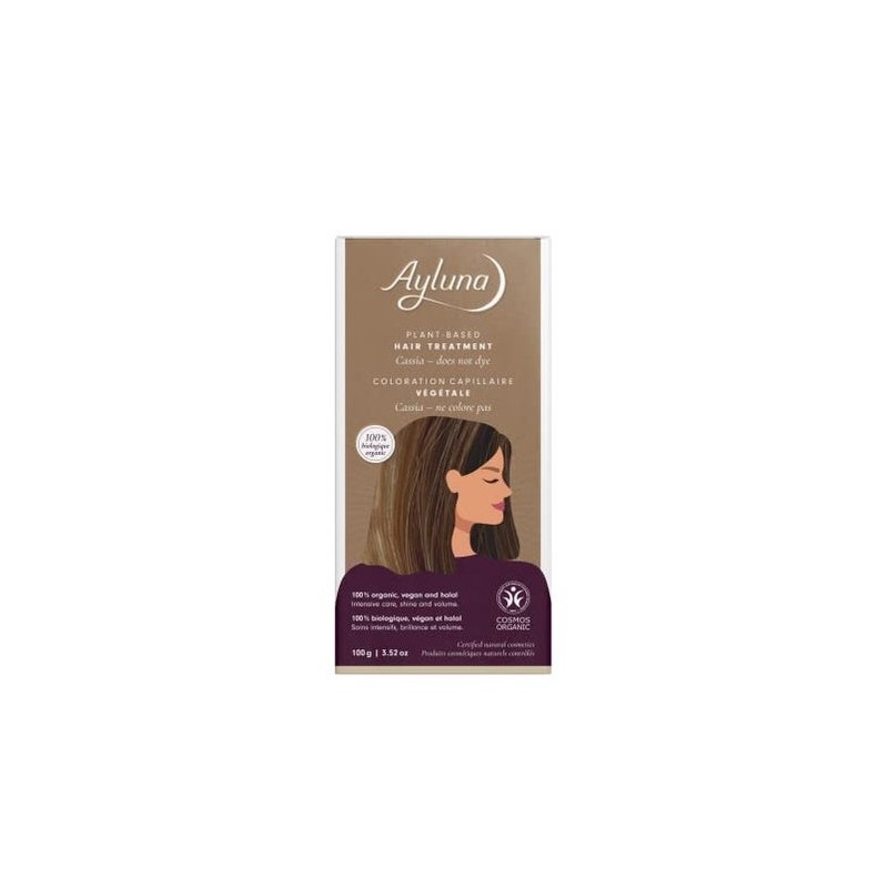 Ayluna Tratamiento Capilar N°10 Henna Neutra Cassia 100G