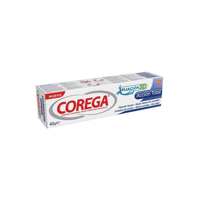 Corega Accion Total Fijacion 3D 40 Gr