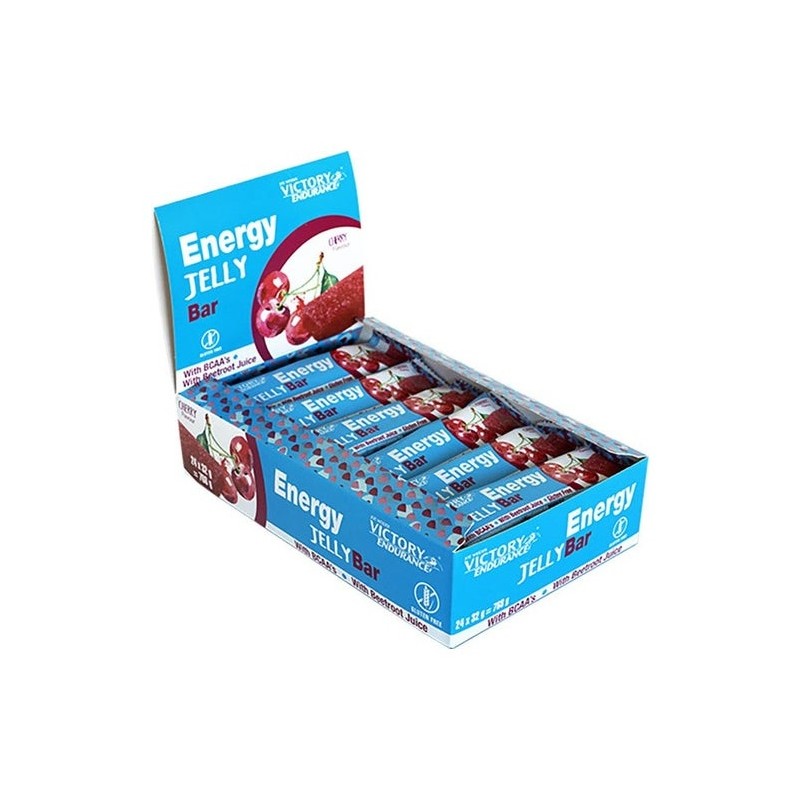 Victory Endurance Energy Jelly Bar Cereza  24U X 32G