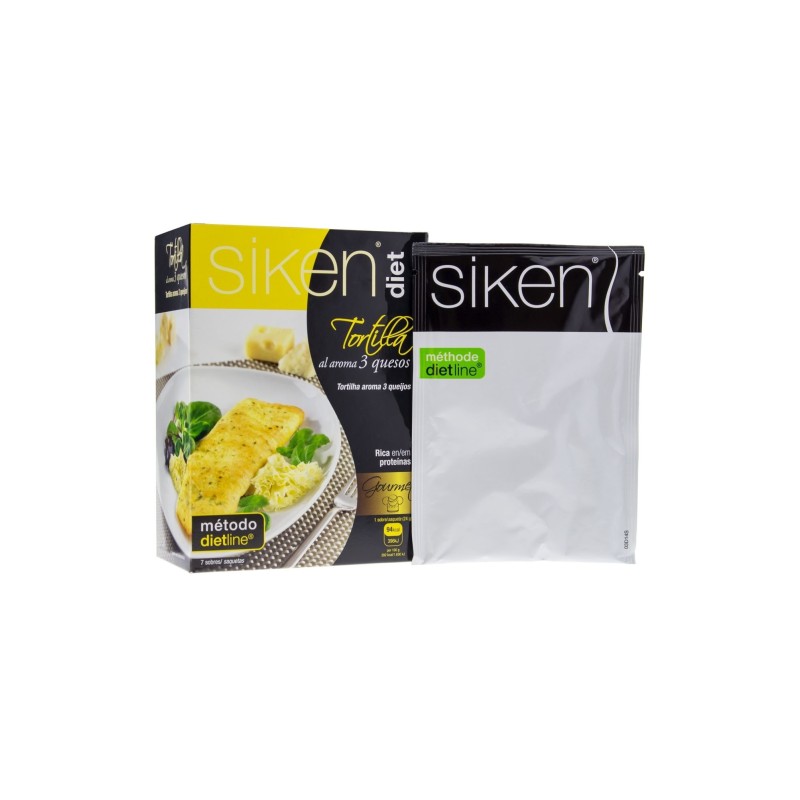 Sikendiet Tortilla De Queso 7 Sobres