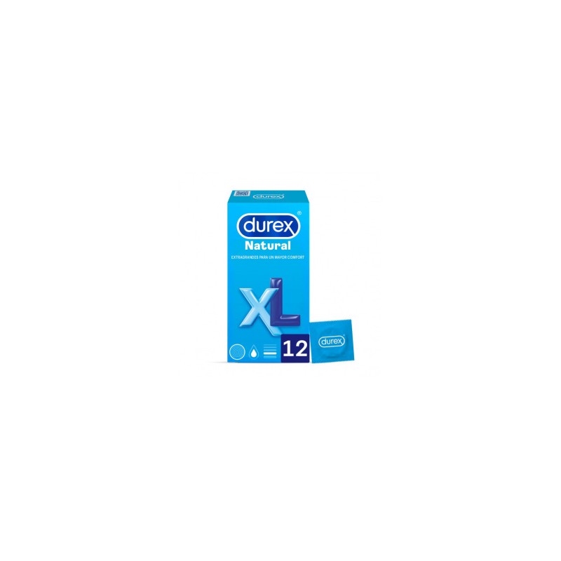 Durex Preserva. Natural Xl Easy On 12U.