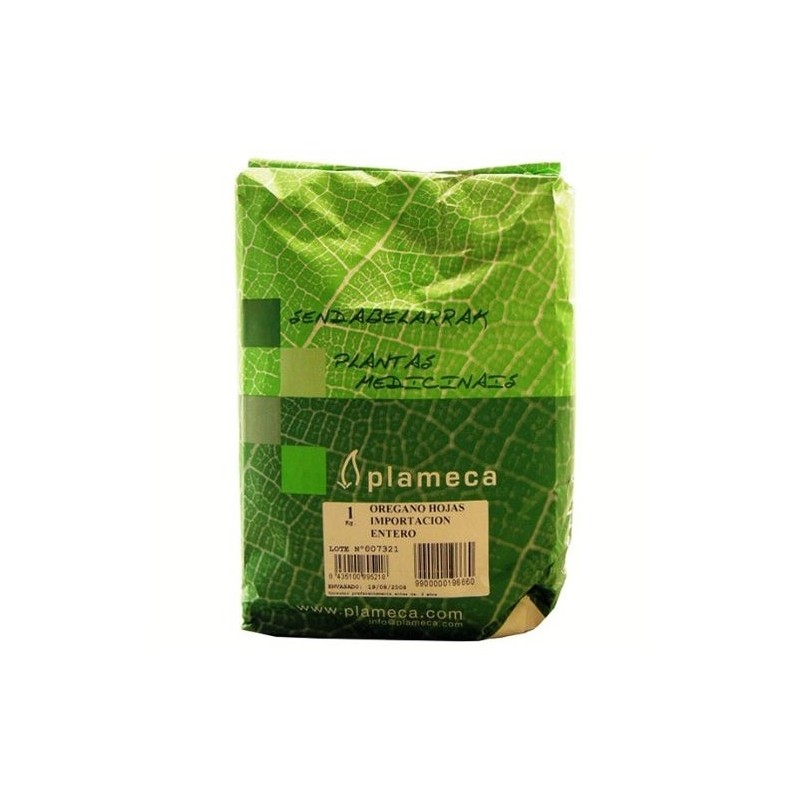 Plameca Oregrano Hojas Impor Entero 1Kg