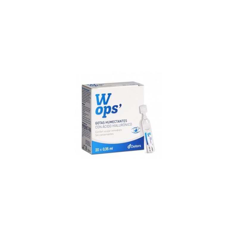 Wops Gotas Humectantes 0,35 Ml X 20 Mono