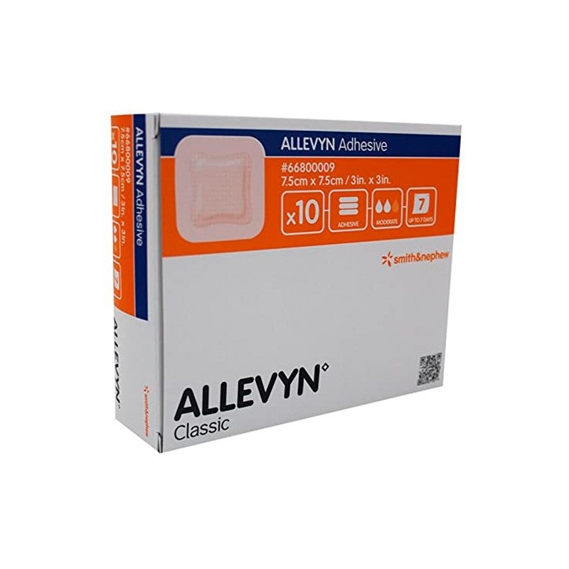 Allevyn Adhesive 7,5X7,5Cm 10U Aposito