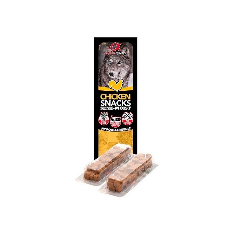 Alpha Spirit As Snack Tacos Perro Pollo 16X35G