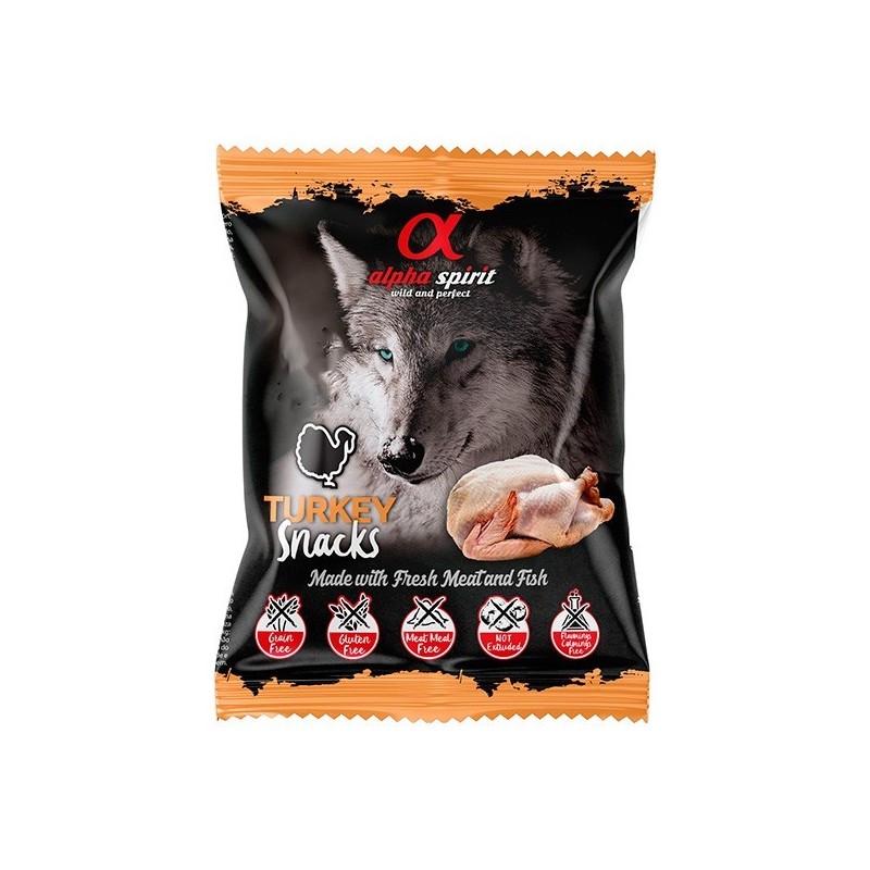 Alpha Spirit Snack Tacos Perro Pavo 50 Gr (24 Uds)