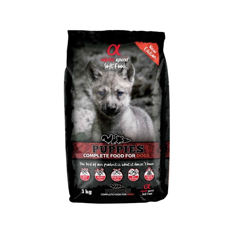 Alpha Spirit Semihum Puppies 3Kg