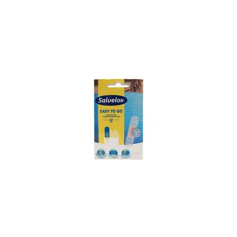 Salvelox Easy To Go Transparente 12Uds