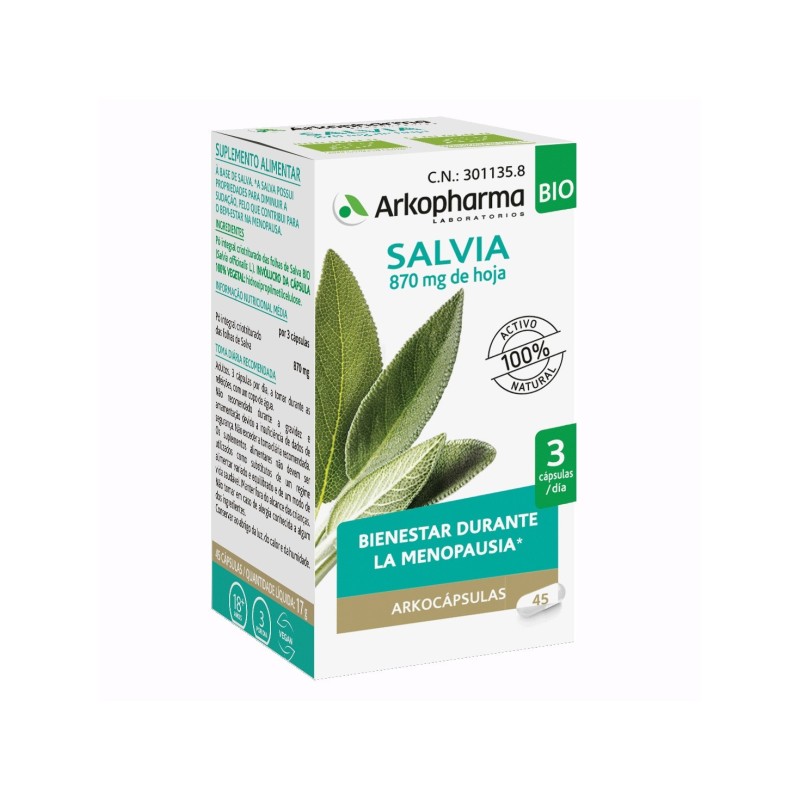 Arkocapsulas Salvia 48 Capsulas