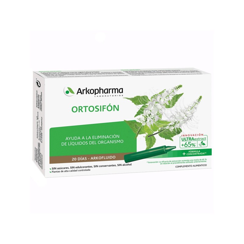 Arkofluido Ortosifon 20 Ampollas Bebibles X 15Ml