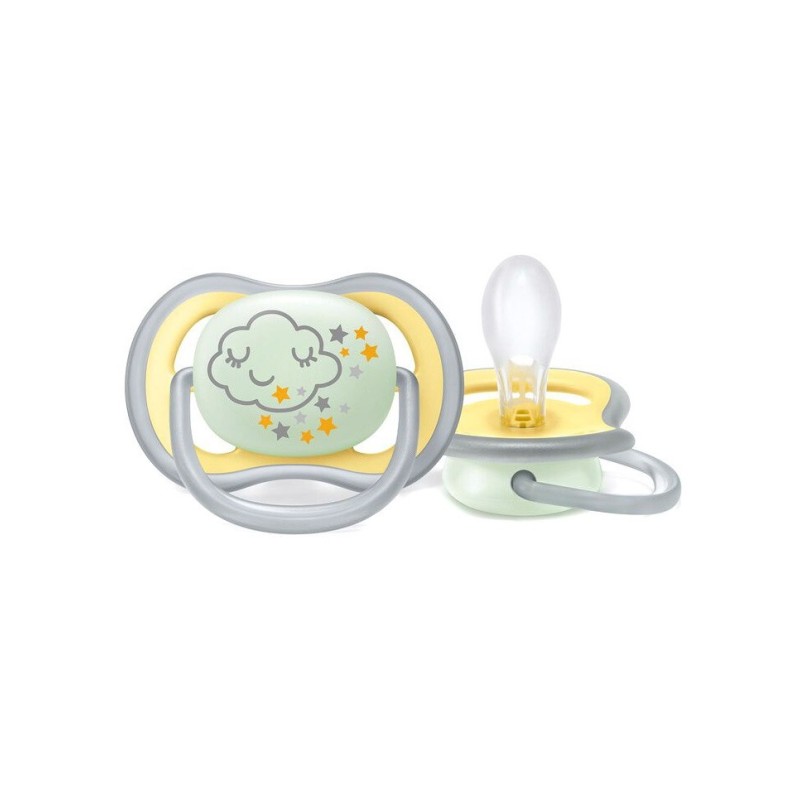 Avent Chupete Ultra Air Nocturno Neutro +18 Meses