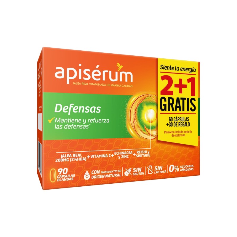 Apiserum Defensa 3 X 30 Cápsulas