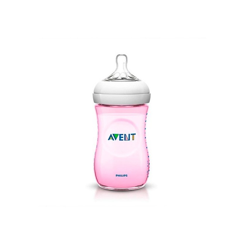 Avent Biberon Avent Natural 260Ml Rosa