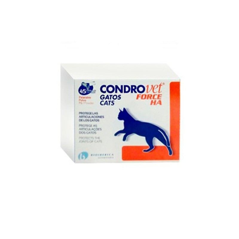 Bioiberica Condrovet Force Ha Gato 45 Cápsulas