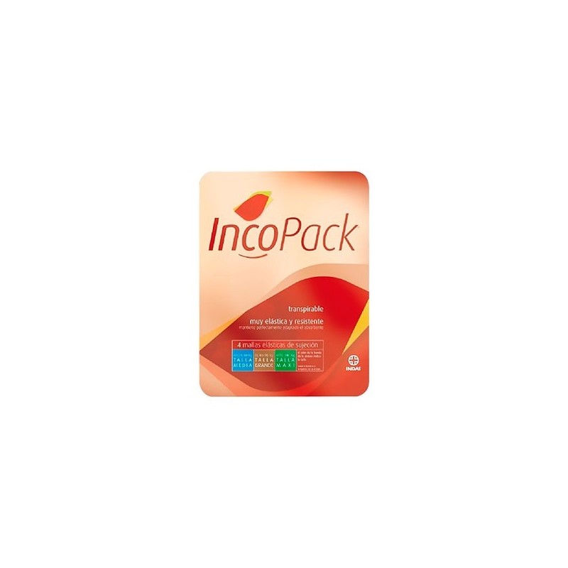 Incopack Braga Elastica T/Media 4Und.