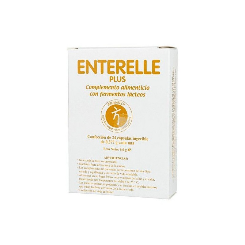 Bromatech Enterelle Plus 24 Capsulas