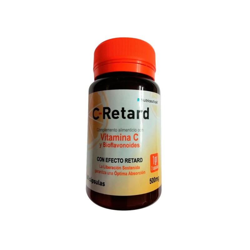 C-Retard Vitamina C Bioflavonoides 60 Cap