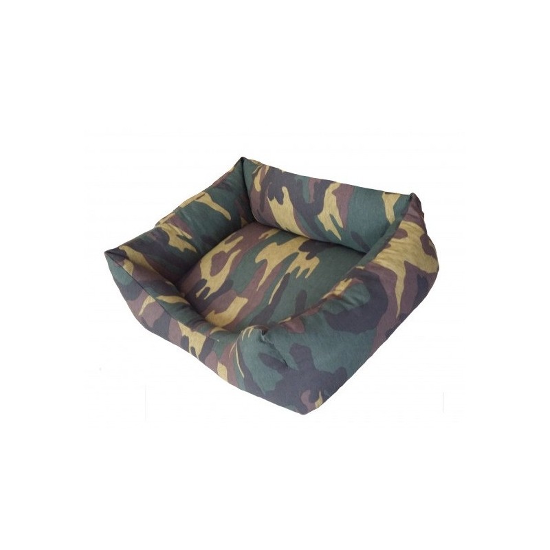 Siesta Cama Camuflaje Verde Mini