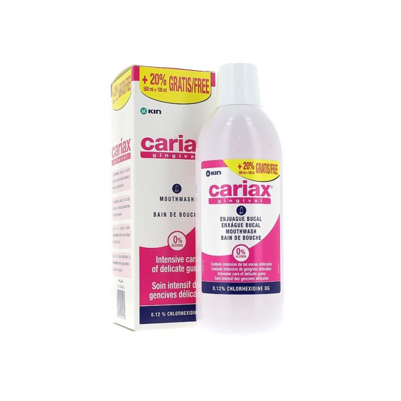 Kin Cariax Gingival Enjuague 500Ml+100Ml