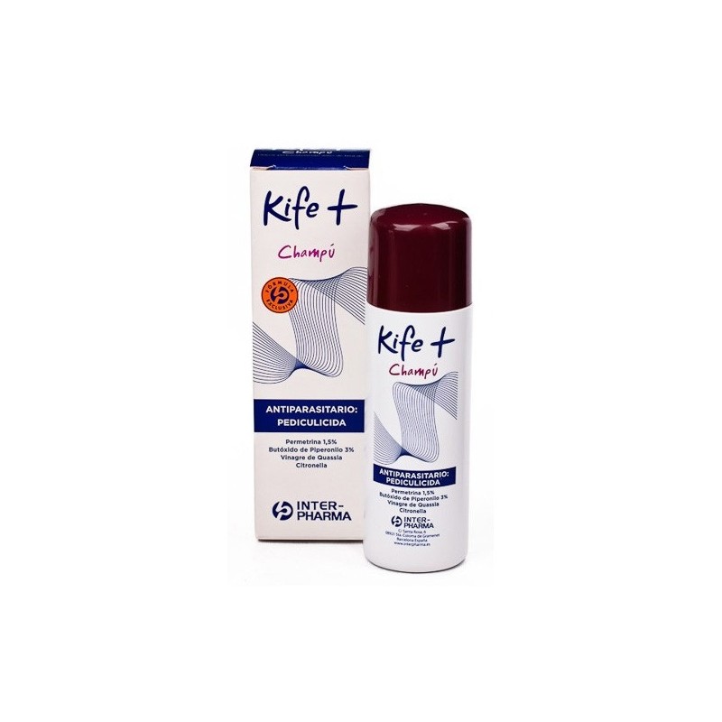 Kife+ Champu Piojos Y Liendres 100 Ml