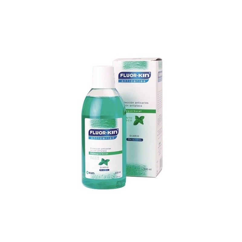 Fluorkin Enjuague Diario Menta 500Ml